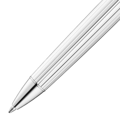 Waldmann, Kugelschreiber, Précieux, Silber/Linien-Design-2