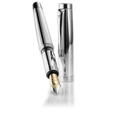 Waldmann, Füller, Manager, Linien Design, Gold, Mittel-4