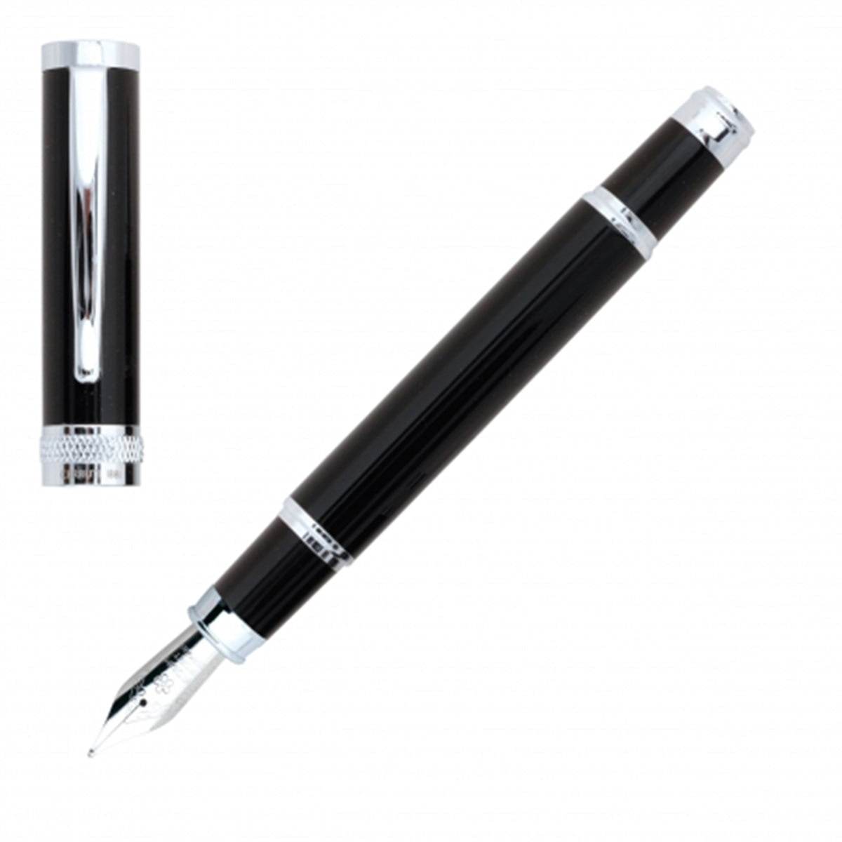 Cerruti 1881 Füller Focus schwarz-1