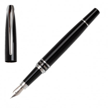 Cerruti 1881 Füller Silver Clip schwarz-1