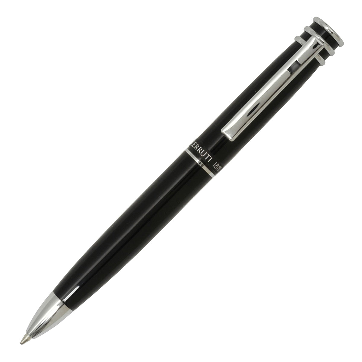 Cerruti 1881 Kugelschreiber Ring Top schwarz-1