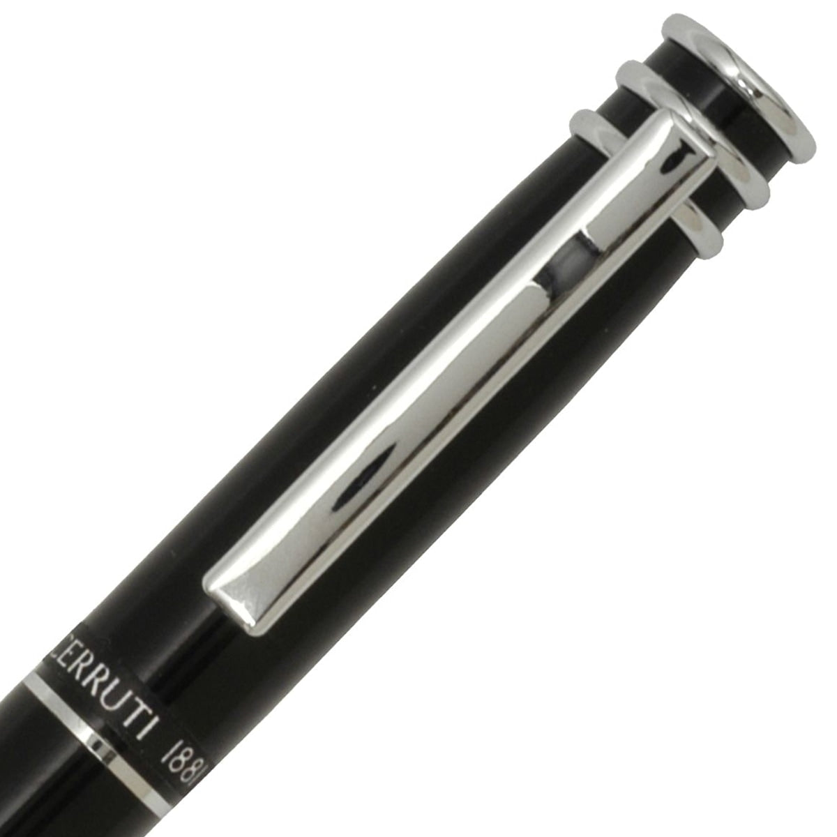 Cerruti 1881 Kugelschreiber Ring Top schwarz-3