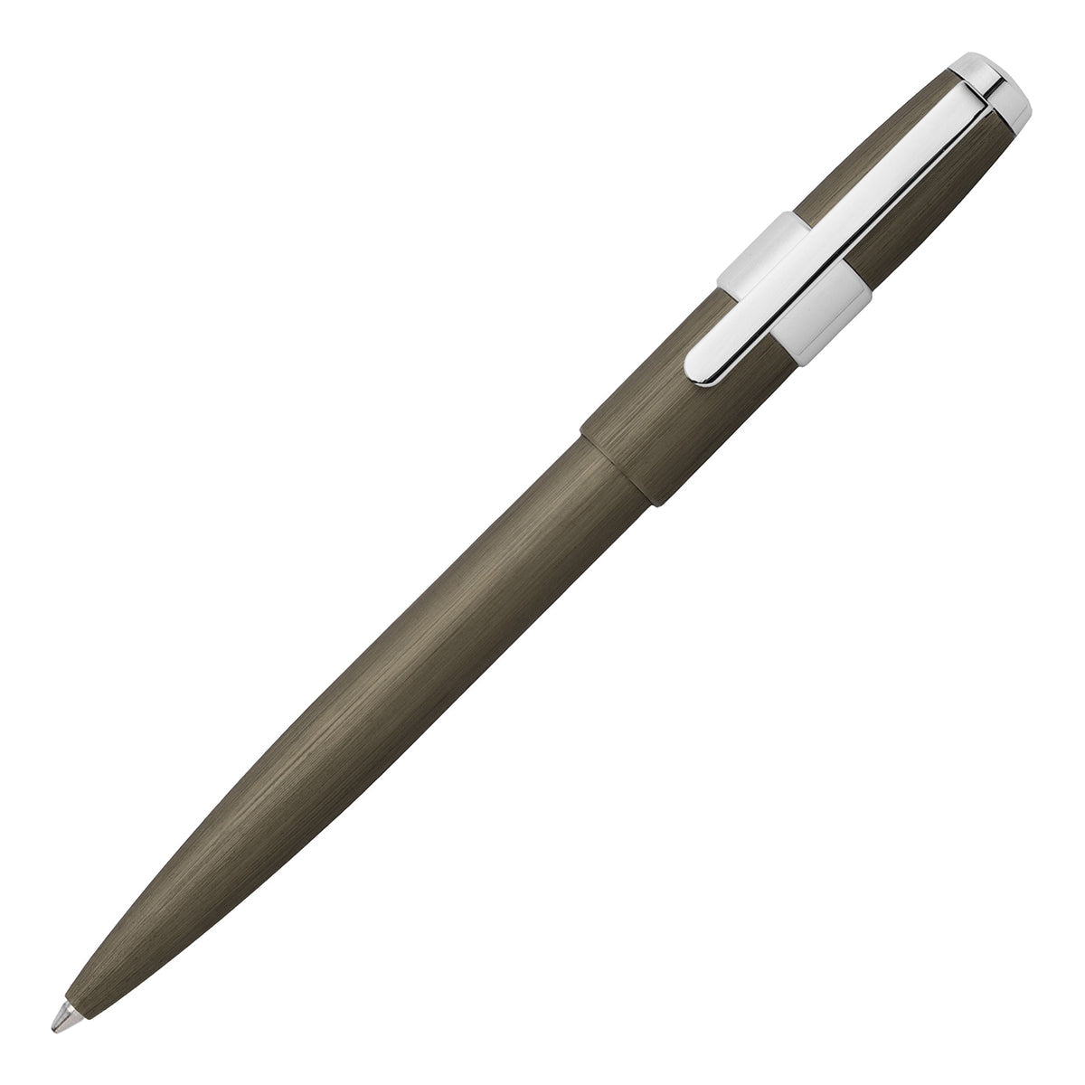 Cerruti 1881 Kugelschreiber Block Brushed gun-1