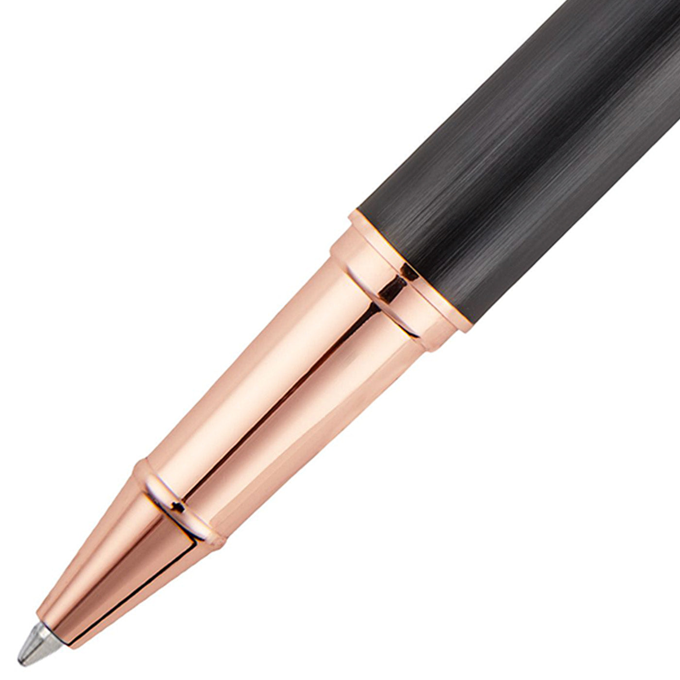 Cerruti 1881 Tintenroller Block Brushed schwarz-2