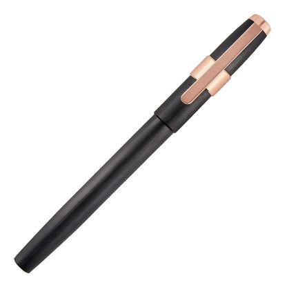 Cerruti 1881 Tintenroller Block Brushed schwarz-4