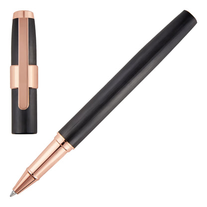 Cerruti 1881 Tintenroller Block Brushed schwarz-10