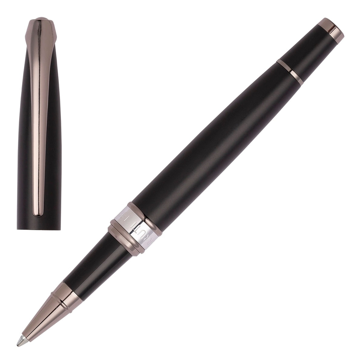 Cerruti 1881 Tintenroller Abbey matt schwarz-4