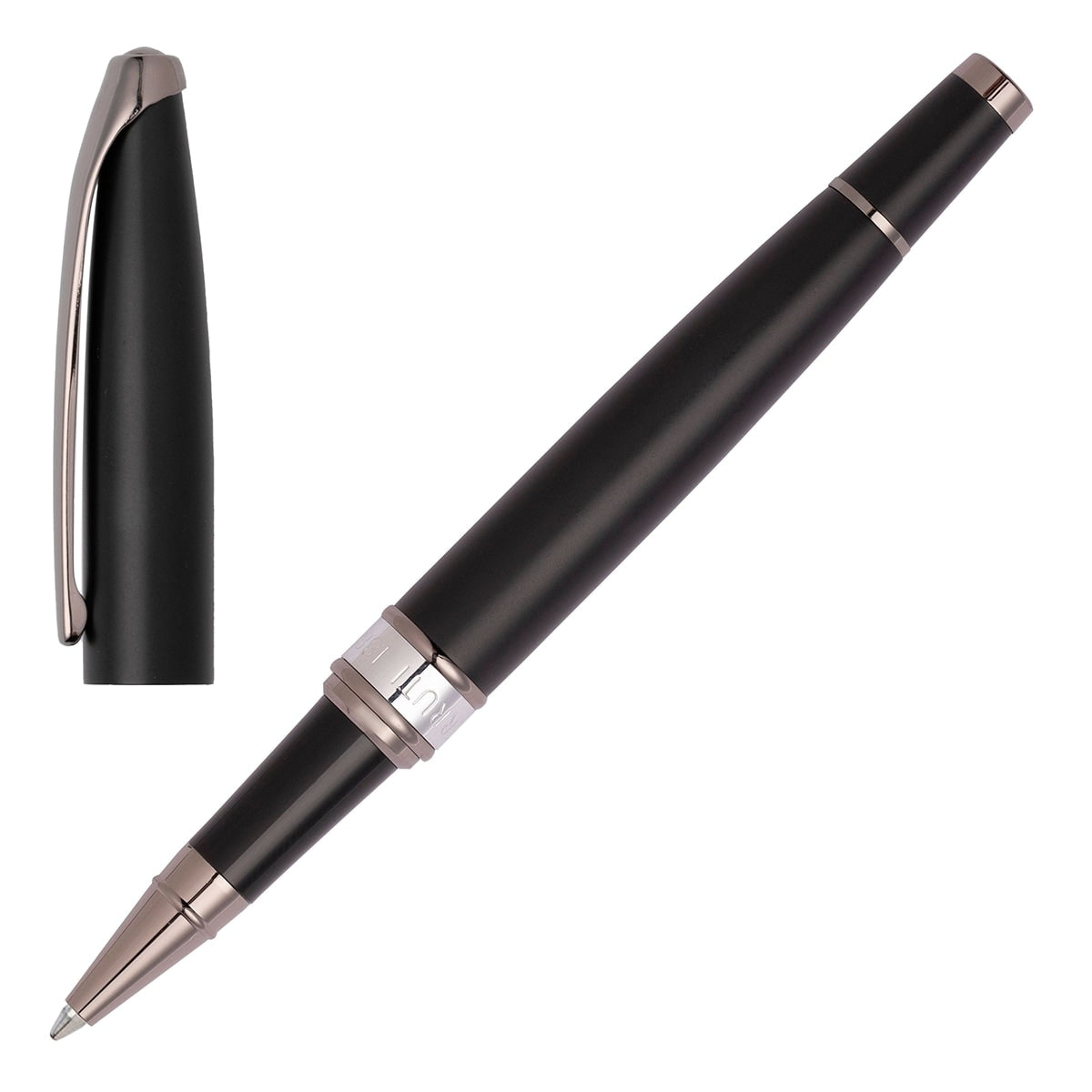 Cerruti 1881 Tintenroller Abbey matt schwarz-5