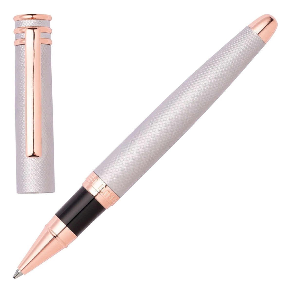 Cerruti 1881 Tintenroller Austin Diamond Chrom/Rose-4