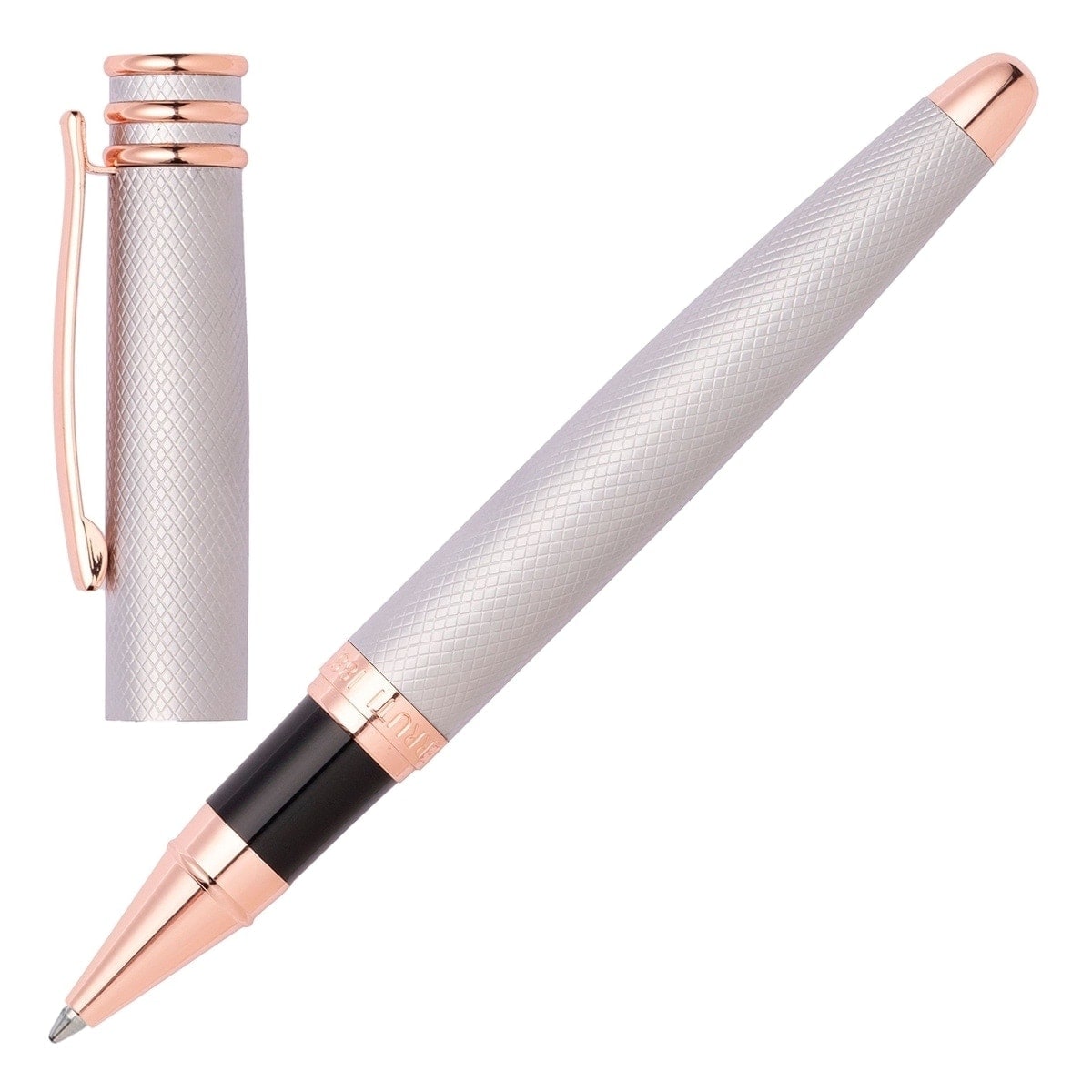 Cerruti 1881 Tintenroller Austin Diamond Chrom/Rose-5