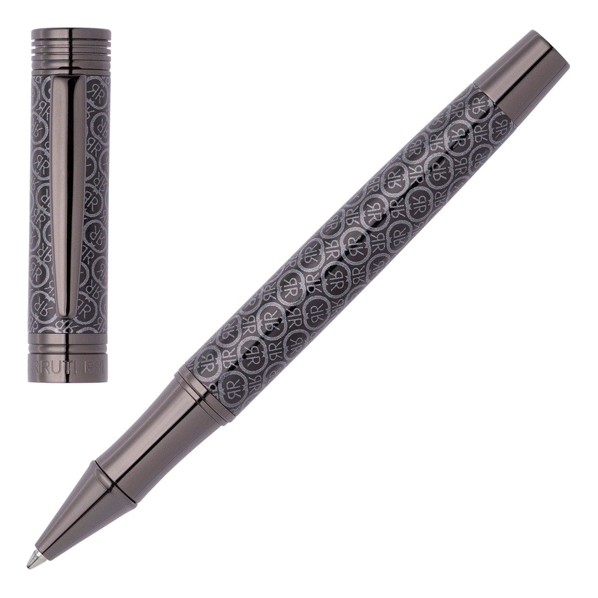 Cerruti 1881 Tintenroller Logomania grau-4