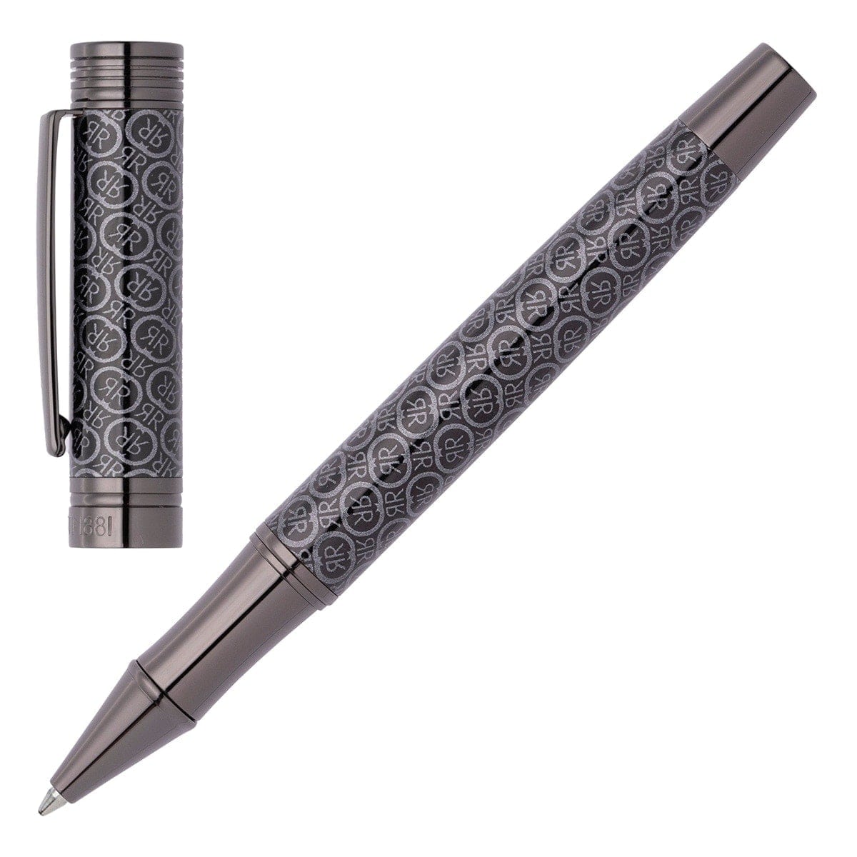 Cerruti 1881 Tintenroller Logomania grau-5