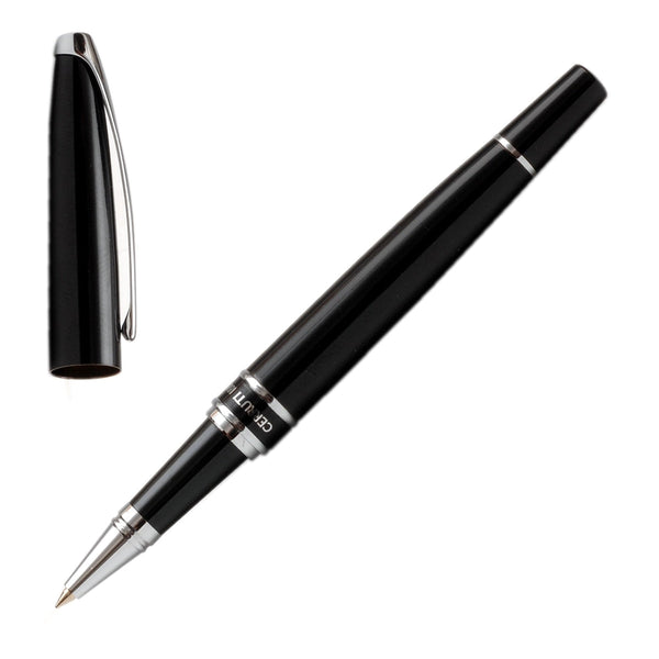 Cerruti 1881, Tintenroller Silver Clip, schwarz