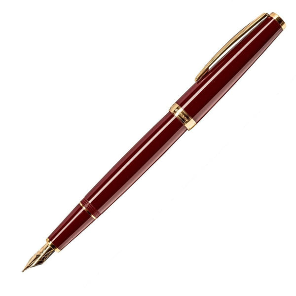 Cleo Skribent, Füller Classic Gold, dunkelrot