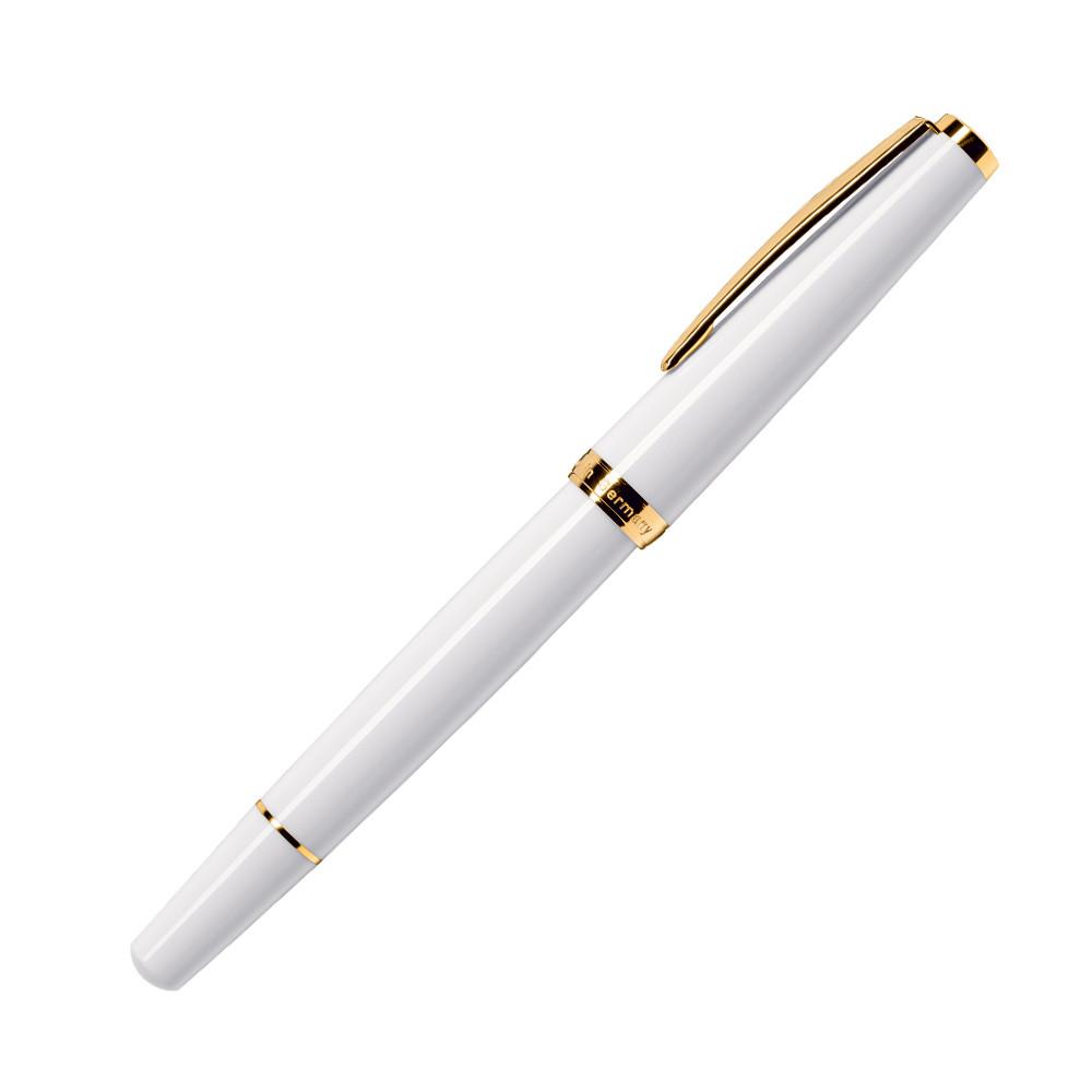 Cleo Skribent, Füller, Classic, Kolbensystem, Gold, weiß-2