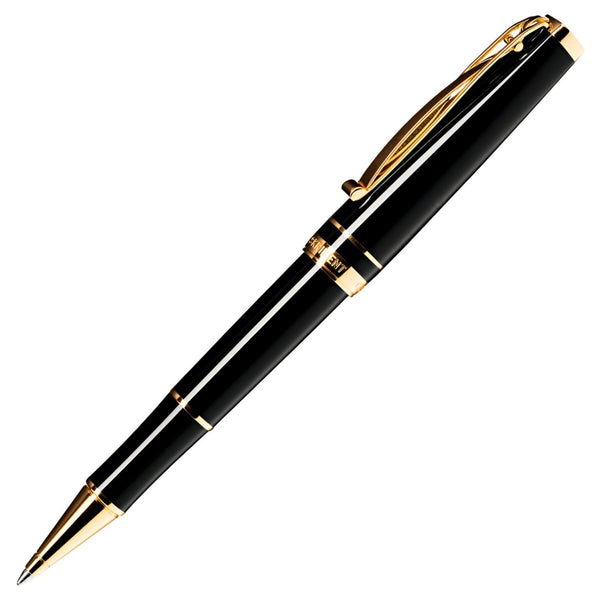 Cleo Skribent, Kugelschreiber Skribent Gold, schwarz