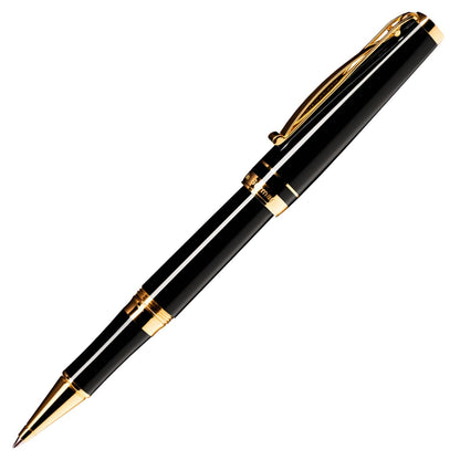 Cleo Skribent, Tintenroller, Skribent Gold, Schwarz-1