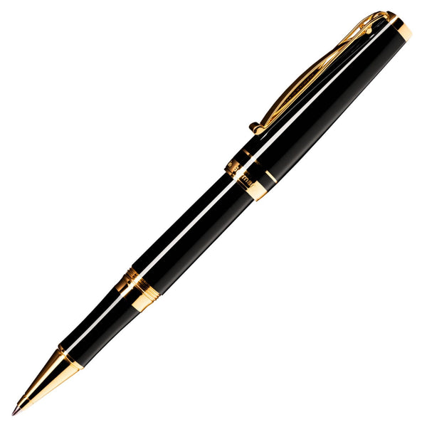 Cleo Skribent, Tintenroller Skribent Gold, schwarz