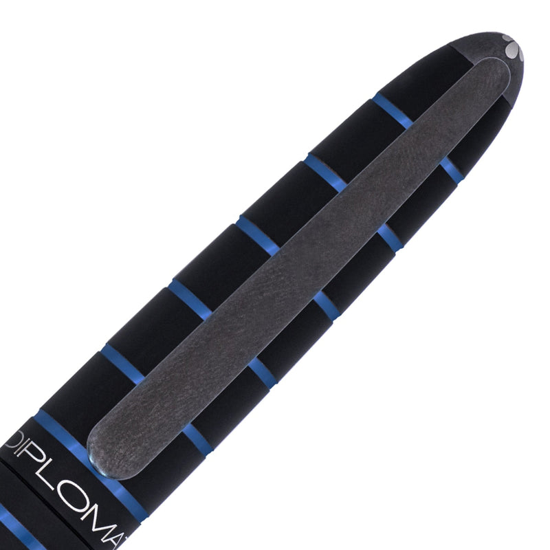 Diplomat Bleistift Elox Ring Design 0,7mm Mine Schwarz-Blau-3