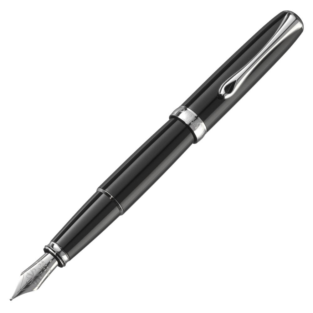 Diplomat, Füller, Excellence A2, lack schwarz-1