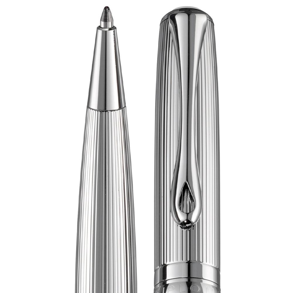 Diplomat, Kugelschreiber, Excellence A2, guillochiert chrom easyFlow-2