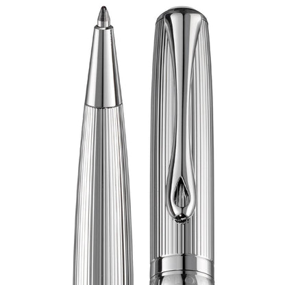 Diplomat, Kugelschreiber, Excellence A2, guillochiert chrom easyFlow-2