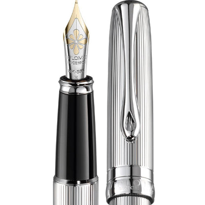 Diplomat, Füller, Excellence A2, guillochiert chrom 14 kt-2