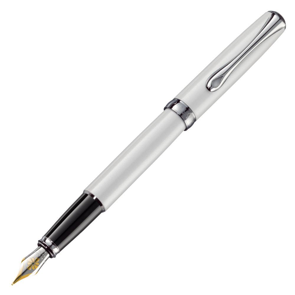 Diplomat, Füller, Excellence A2, weiß Perlmutt 14kt-1