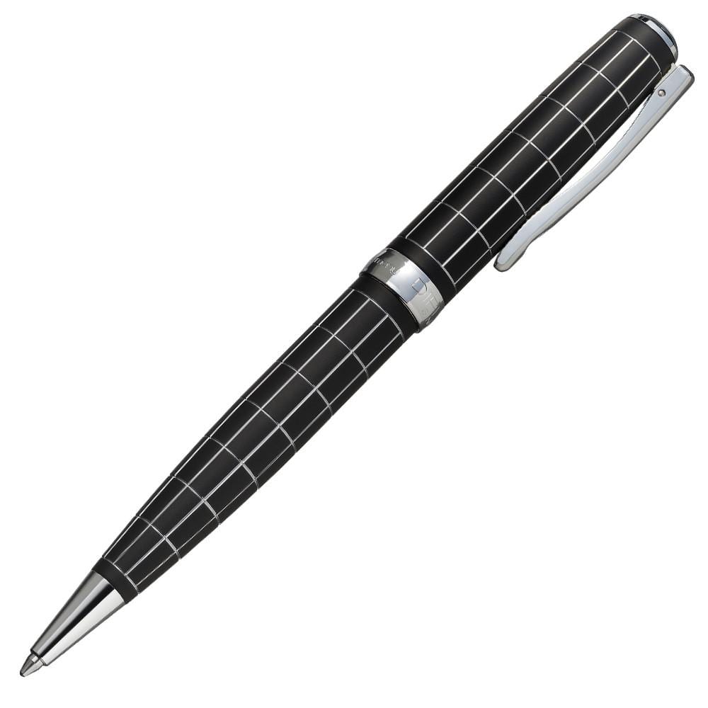 Diplomat, Kugelschreiber, Excellence A plus, Raute guillochiert lapis schwarz easyFLOW-1