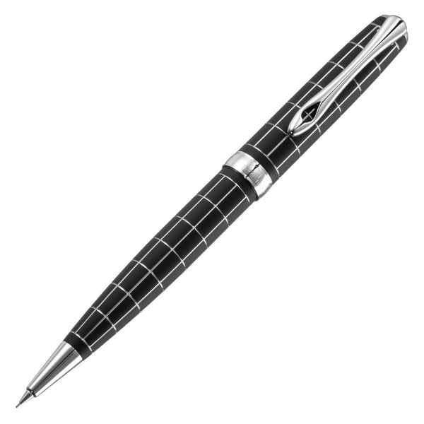 Diplomat, pencil A plus, guilloche rhombus, Lapis