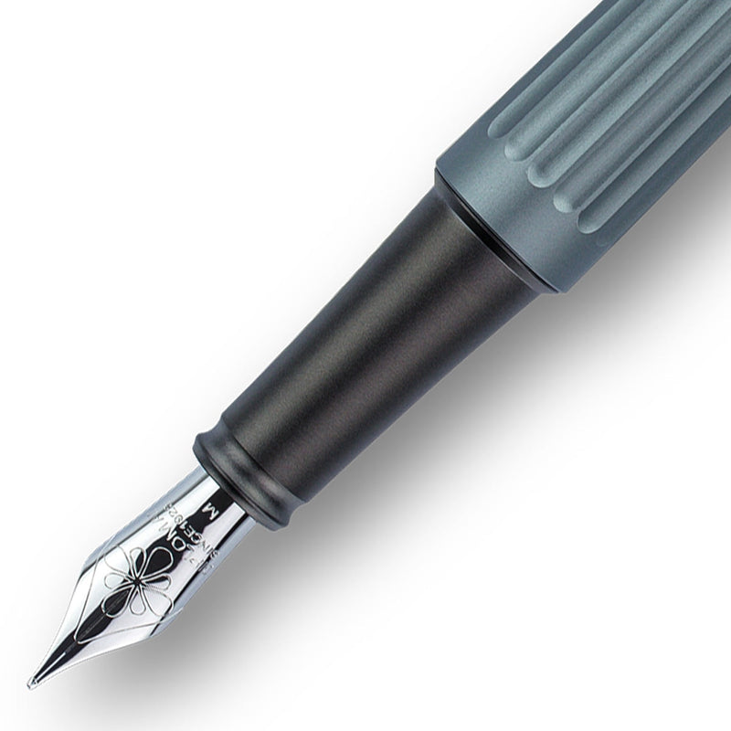 Diplomat Set Aero Füller & 1er Stifteetui & Tintenglas grau-5