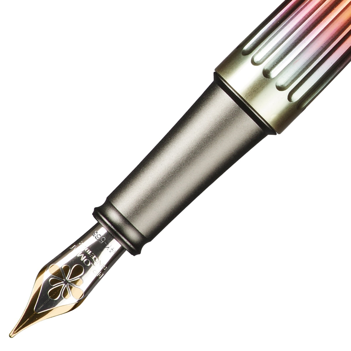 Diplomat Füller Aero 14K Feder Flame-2