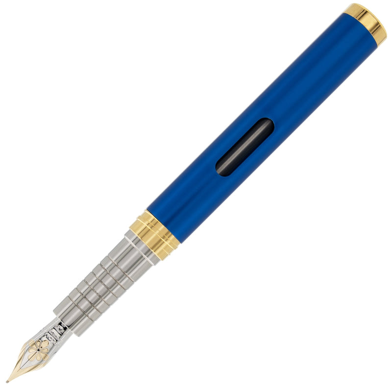 Diplomat Füller Nexus 14K Feder blau/gold-1