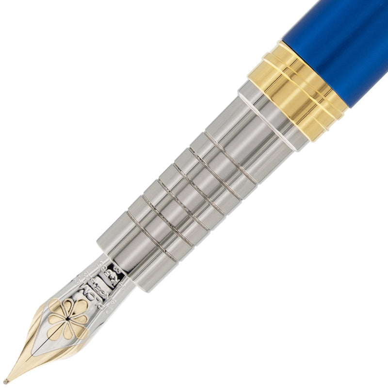Diplomat Füller Nexus 14K Feder blau/gold-2