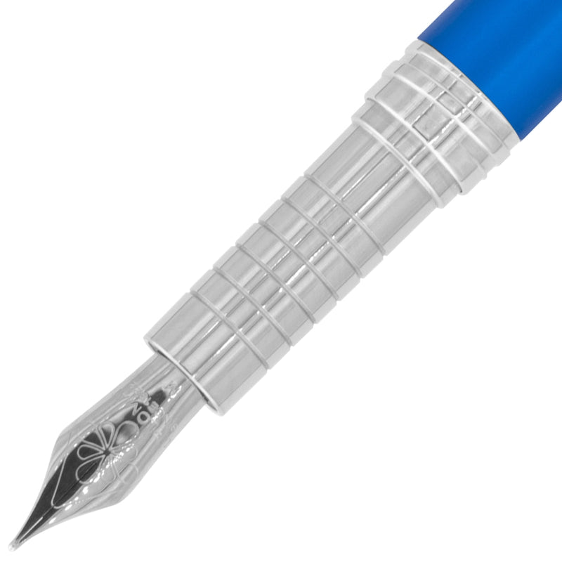 Diplomat Füller Nexus blau/chrom-2
