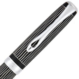 Diplomat Set Excellence A Plus Füller & 1er Stifteetui & Tintenglas Wave Guillochiert schwarz-6