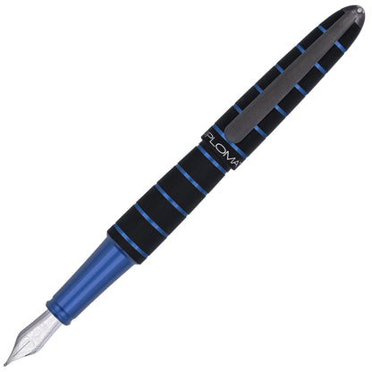 Diplomat Füller Elox Schwarz-Blau-1