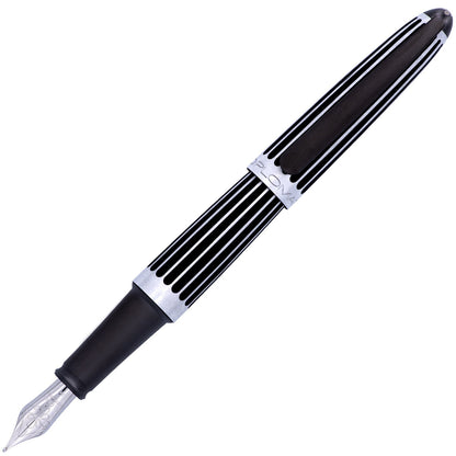 Diplomat Füller Aero Stripes Black-1