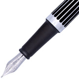 Diplomat Set Aero Füller & 1er Stifteetui & Tintenglas Stripes Black-5