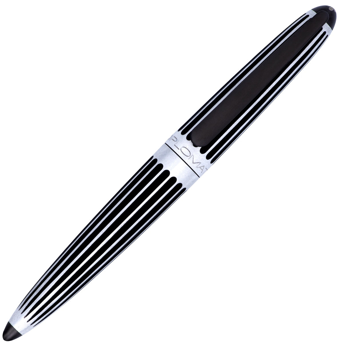 Diplomat Füller Aero Stripes Black-4