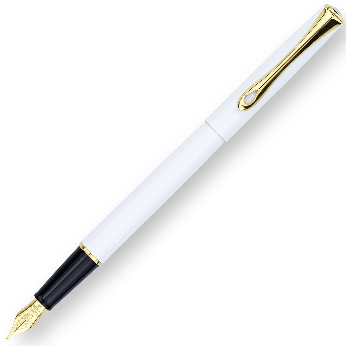 Diplomat Füller Traveller Snowwhite Gold-1