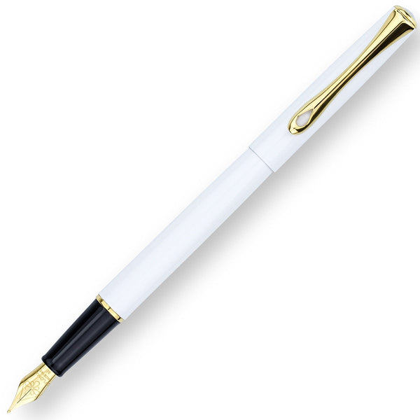 Diplomat, Füller Traveller, Snowwhite Gold