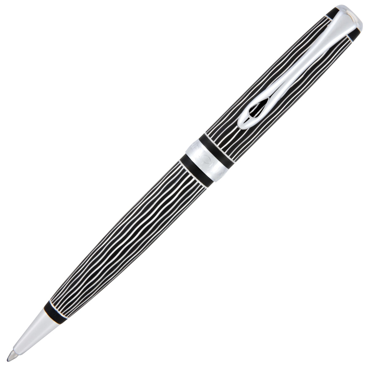Diplomat Kugelschreiber Excellence A Plus Wave Guillochiert easyFlow Mine Lapis Schwarz-1