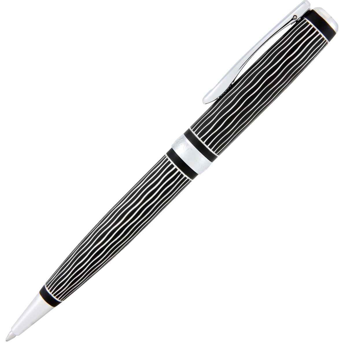 Diplomat Kugelschreiber Excellence A Plus Wave Guillochiert easyFlow Mine Lapis Schwarz-3
