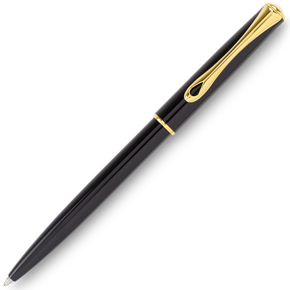 Diplomat Kugelschreiber Traveller easyFlow Mine Schwarz-Gold-1