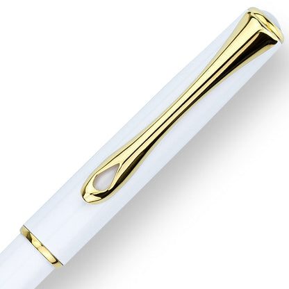 Diplomat Kugelschreiber Traveller easyFlow Mine Snowwhite Gold-3