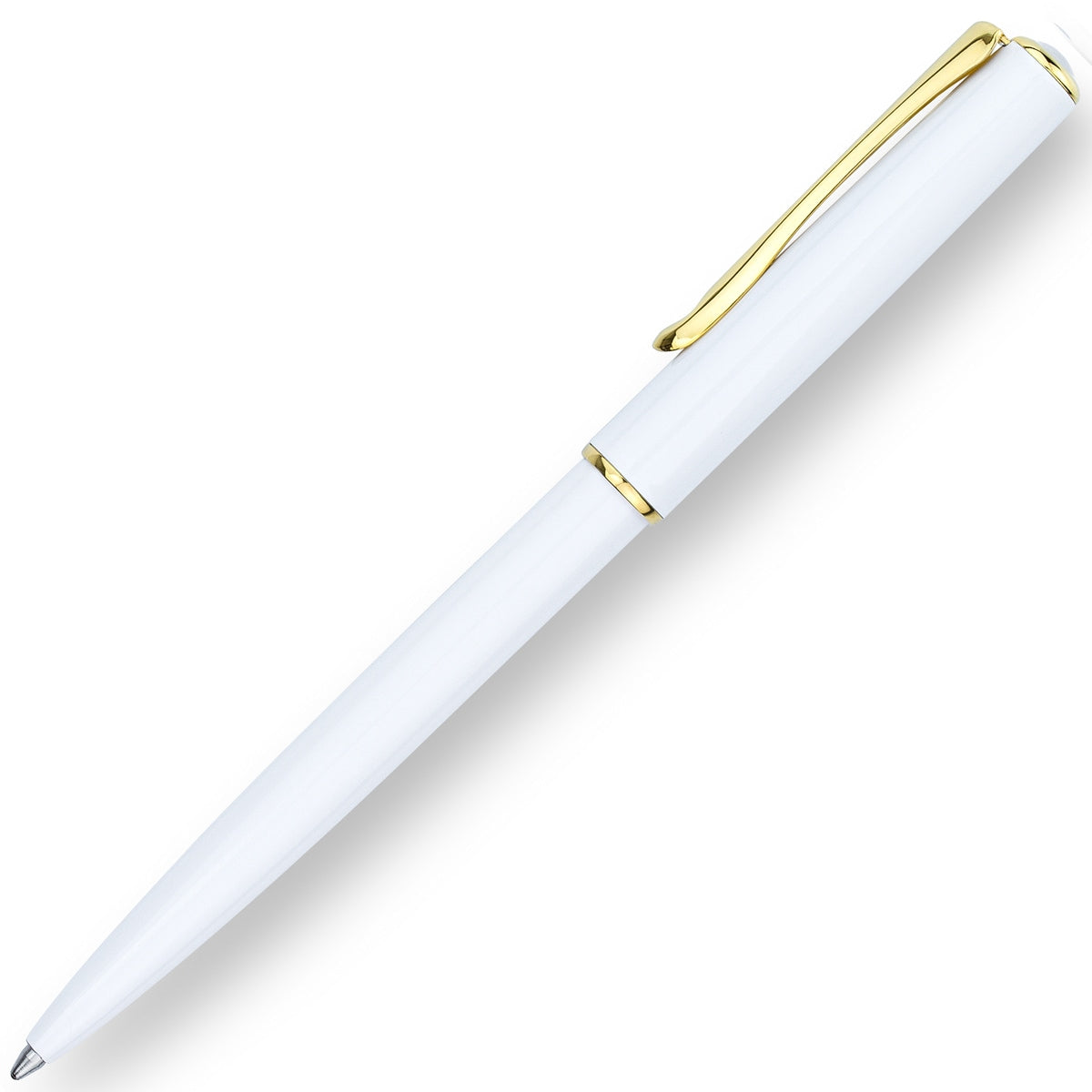 Diplomat Kugelschreiber Traveller easyFlow Mine Snowwhite Gold-4