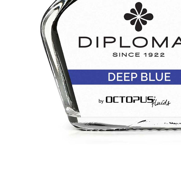 Diplomat Tintenglas Octupus Ink 30ml Ultramarinblau-2