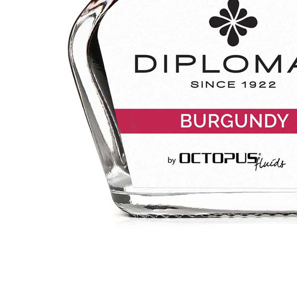 Diplomat Tintenglas Octupus Ink 30ml Burgunder Rot-2