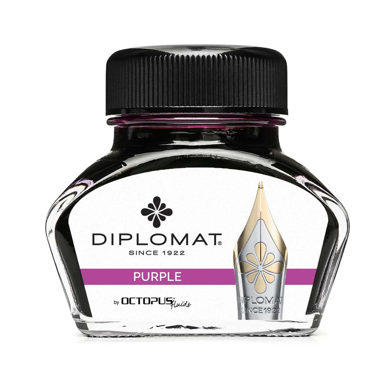 Diplomat Tintenglas Octupus Ink 30ml Purpur Violett-1